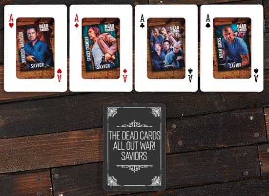 The Dead Cards - All Out War! Playing Cards Pre-Sale!